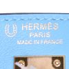 Borsa Hermes Kelly 25 cm in pelle Swift Blu cielo - Detail D4 thumbnail