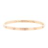 Cartier Love small model bracelet in pink gold, size 18 - 00pp thumbnail