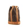 Louis Vuitton Randonnée shoulder bag in monogram canvas and natural leather - 00pp thumbnail
