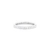 Fred wedding ring in platinium and diamonds, size 55 - 00pp thumbnail