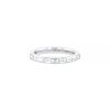 Fred wedding ring in platinium and diamonds, size 51 - 00pp thumbnail