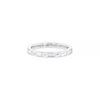 Fred wedding ring in platinium and diamonds, size 54 - 00pp thumbnail