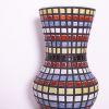 Roger Capron, grand vase en céramique émaillée polychrome à décor "Pyjama" des années 1950, signé - Detail D1 thumbnail