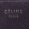 Céline Phantom shopping bag in suede and black leather - Detail D3 thumbnail