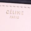Borsa a tracolla Céline Classic Box in pelle box nera e beige - Detail D4 thumbnail