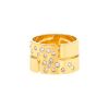 Dinh Van Seventies ring in yellow gold and diamonds - 00pp thumbnail