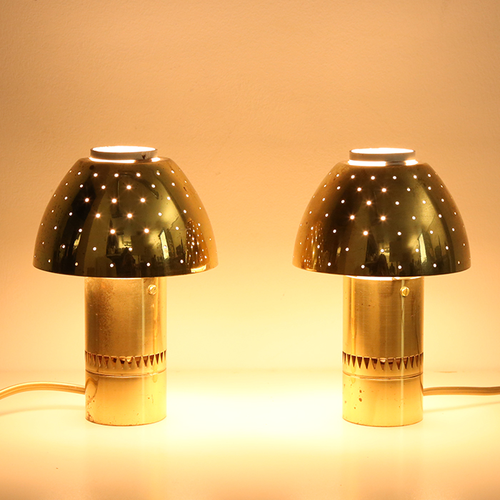 Hans-Agne JAKOBSSON (1919-2009), Paire de lampes de table, modèle 'B 221' - 1964 - Detail D1