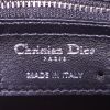 Borsa Dior Lady Dior modello medio in puledro marrone con stampa leopardata - Detail D4 thumbnail