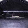 Bulgari Serpenti shoulder bag in black python and black leather - Detail D2 thumbnail