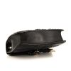 Bulgari Serpenti shoulder bag in black python and black leather - Detail D4 thumbnail