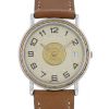 Montre Hermes Sellier - wristwatch en acier et plaqué or Vers  1995 - 00pp thumbnail