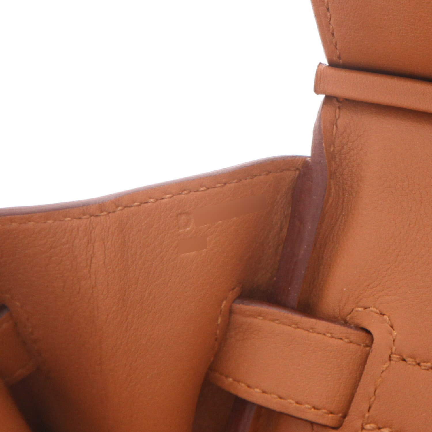 Hermès  Birkin 30 cm handbag  in gold Swift leather - Detail D4