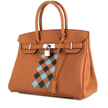 Borsa Hermès  Birkin 30 cm in pelle Swift gold