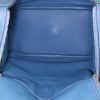 Hermes Lindy handbag in blue jean Swift leather - Detail D2 thumbnail