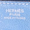 Bolso de mano Hermes Lindy en cuero swift azul - Detail D3 thumbnail