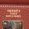 Bolso de mano Hermes Kelly 35 cm en cuero taurillon clémence marrón - Detail D4 thumbnail