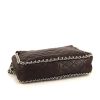 Bolso de mano Chanel en cuero acolchado marrón - Detail D4 thumbnail