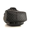 Louis Vuitton backpack in grey Graphite damier canvas and black leather - Detail D4 thumbnail