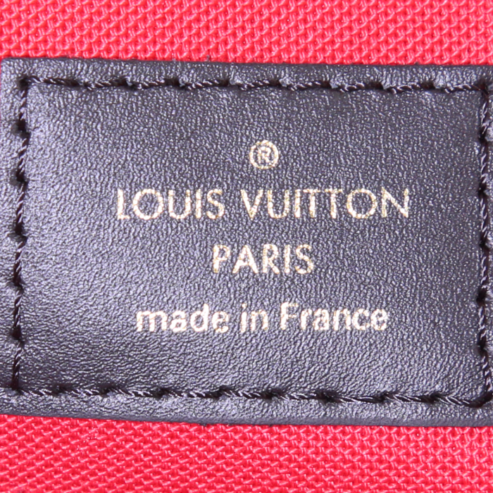 Bolso Cabás Louis Vuitton Onthego modelo grande en lona Monogram marrón y lona Monogram "Reverso" - Detail D4