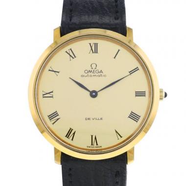Orologio Omega De Ville in oro placcato Ref :  151.0039 Circa  1970