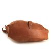 Jerome Dreyfuss shopping bag in brown leather - Detail D5 thumbnail