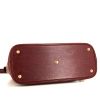 Hermes Bolide 37 cm handbag in burgundy Courchevel leather - Detail D5 thumbnail