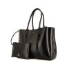Lanvin shopping bag in black leather - 00pp thumbnail