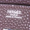 Borsa Hermes Birkin 25 cm in pelle togo marrone cioccolato - Detail D3 thumbnail