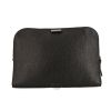 Burberry briefcase in black grained leather - 360 thumbnail