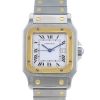 Cartier Santos watch in gold and stainless steel Ref:  2961 Circa  1990 - 00pp thumbnail