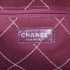 Chanel shopping bag in beige quilted leather and black leather - Detail D3 thumbnail