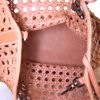 Shopping bag Dior Diorissimo modello piccolo in pelle marrone cannage - Detail D2 thumbnail