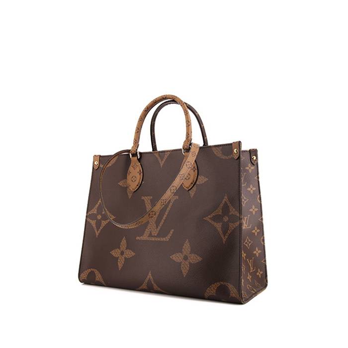 LV Brown On The Go 2 Tone Purse