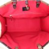 Shopping bag Louis Vuitton Onthego modello medio in tela monogram bicolore marrone - Detail D3 thumbnail