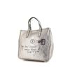 Saint Laurent Y-mail handbag in silver leather - 00pp thumbnail