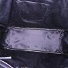 Saint Laurent Y-mail handbag in silver leather - Detail D2 thumbnail