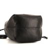 Saint Laurent Teddy Pochon handbag in black leather - Detail D4 thumbnail