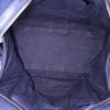 Bolso de mano Yves Saint Laurent Chyc en cuero azul - Detail D2 thumbnail