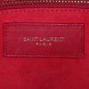 Sac bandoulière Saint Laurent Duffle en cuir rouge - Detail D3 thumbnail