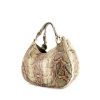 Gucci shopping bag in beige python - 00pp thumbnail