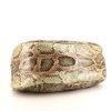 Gucci shopping bag in beige python - Detail D4 thumbnail