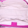 Gucci Bamboo shoulder bag in fushia pink neoprene and pink leather - Detail D3 thumbnail