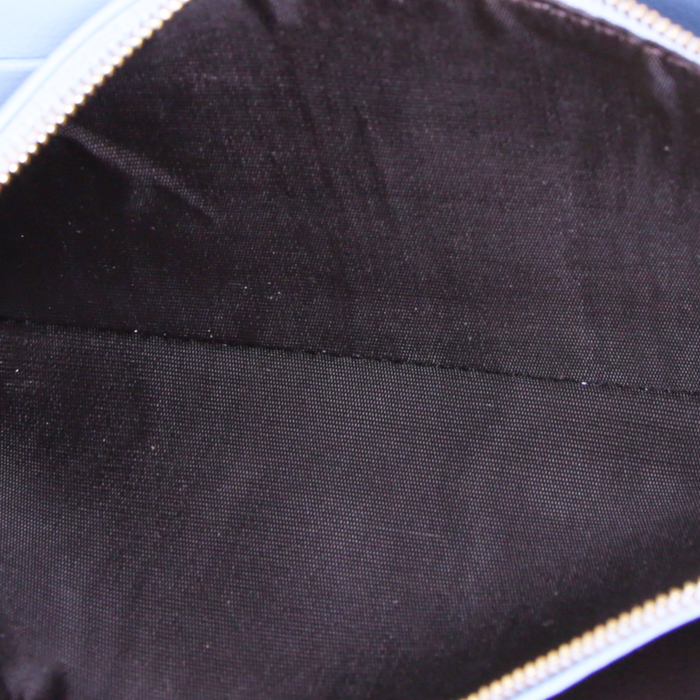 Portafogli Gucci in pelle blu simil coccodrillo - Detail D3