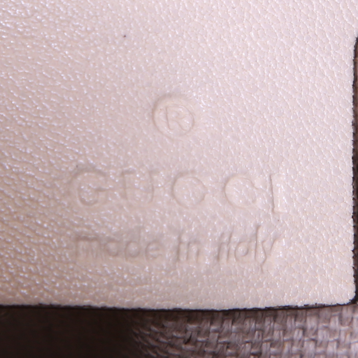 Gucci Jackie handbag in beige python - Detail D4