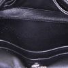 Billetera Saint Laurent en cuero acolchado con motivos de espigas negro - Detail D1 thumbnail