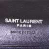 Portafogli Saint Laurent in pelle trapuntata a zigzag nera - Detail D2 thumbnail