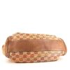 Gucci Sukey handbag in beige monogram canvas and brown leather - Detail D4 thumbnail