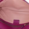 Borsa/pochette Gucci in pitone viola con decoro di animali - Detail D3 thumbnail