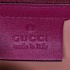 Borsa/pochette Gucci in pitone viola con decoro di animali - Detail D4 thumbnail