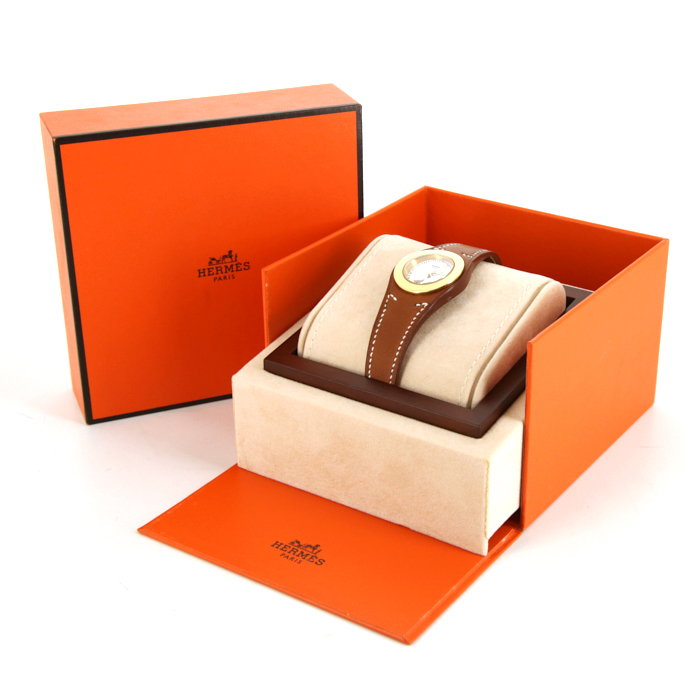 Orologio Hermes Harnais Ref :  HA3.220 Circa  1990